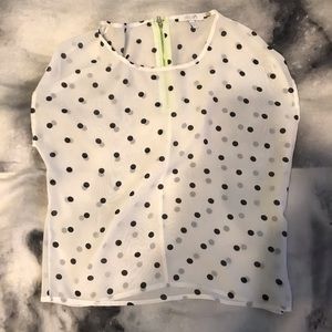 Polka-Dot Blouse